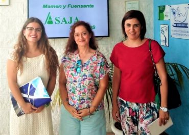 Hoy hemos recibido la visita de Maria del Carmen Meseguer y Fuensanta López, de ASAJA Región de Murcia.